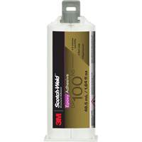 Adh&eacute;sif Scotch-Weld, 1,64 liq. oz., Cartouche, Deux composants, Translucide Mukwa Safety Services