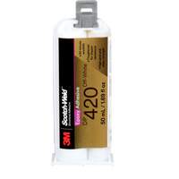 Adh&eacute;sif Scotch-Weld, 1,25 oz lq, Cartouche, Deux composants, Blanc cass&eacute; Mukwa Safety Services