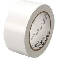 Ruban en vinyle pour travaux g&eacute;n&eacute;raux 764, 25,4 mm (1") la x 32,9 m (108') lo, 5 mils, Blanc Mukwa Safety Services
