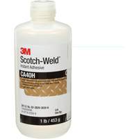 Scotch-Weld Instant Adhesive, Clear, Bottle, 1 lbs. Mukwa Safety Services