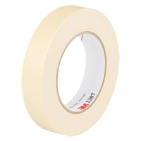 2307 Masking Tape, 24 mm (1") x 55 m (180'), Tan Mukwa Safety Services