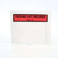 Packing List Envelope, 5-1/2" L x 4-1/2" W, Endloading Style Mukwa Safety Services