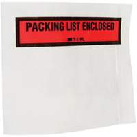 Packing List Envelope, 5-1/2" L x 4-1/2" W, Endloading Style Mukwa Safety Services
