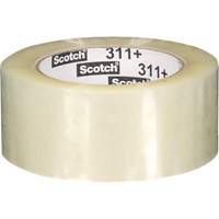 Scotch&reg; 311+ Box Sealing Tape, Acrylic Adhesive, 48 mm (1-22/25") x 100 m (328') Mukwa Safety Services