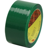 Scotch&reg; Box Sealing Tape 371, Hot Melt Adhesive, 1.9 mils, 48 mm (2") x 100 m (328') Mukwa Safety Services