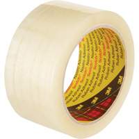 Scotch&reg; Box Sealing Tape 371, Hot Melt Adhesive, 1.9 mils, 48 mm (2") x 100 m (328') Mukwa Safety Services