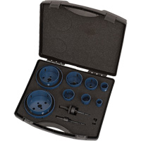 Electrician's Master Holesaw Kit, 12 Pieces Mukwa Safety Services