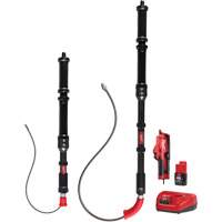 Ensemble de d&eacute;gorgeoir durinoir 2 outils M12 Trapsnake, &eacute;lectrique, Tulipe, 4'/6' Longueur du c&acirc;ble, 1/2"/3/8" Diam&egrave;tre du c&acirc;ble Mukwa Safety Services