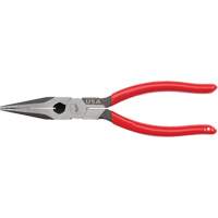 Long Nose Dipped Grip Pliers, 8" L Mukwa Safety Services