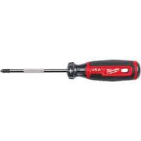 Phillips Screwdriver, #2 Tip, Round, 211 mm L, Cushion Grip Handle Mukwa Safety Services