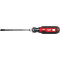 Phillips Screwdriver, #3 Tip, Round, 279 mm L, Cushion Grip Handle Mukwa Safety Services
