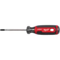 Cabinet Screwdriver, 3/16" Tip, Round, 170 mm L, Cushion Grip Handle Mukwa Safety Services