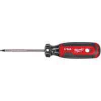 Square Screwdriver, #1 Tip, Round, 170 mm L, Cushion Grip Handle Mukwa Safety Services