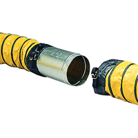 Confined Space Accessories - Duct-to-Duct Connectors - 8" Diameter Mukwa Safety Services