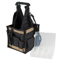 Porte-outils, Toile, 25 pochettes, Noir Mukwa Safety Services