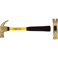 Curved-Claw Nail Hammer, 0.75 lbs. Head Weight, 14" L Mukwa Safety Services