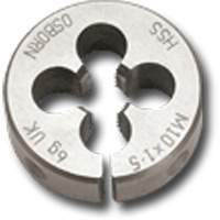 Round Die, 5/16"-22 Thread, High Speed Steel Mukwa Safety Services