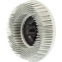 Disques radiaux bristle pour meuleuses angulaires Scotch-Brite, C&eacute;ramique, Grain 120, 4-1/2" dia. Mukwa Safety Services