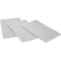 Tampons de nettoyage manuel Scotch-Brite No 7445, C&eacute;ramique, 6" x 9", Grain Nettoyage Mukwa Safety Services