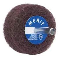Disques non tiss&eacute;s Abrasotex, 3" dia. x 1" la, Arbre 1/4", Oxyde d'aluminium Mukwa Safety Services