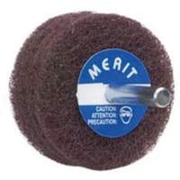 Disques non tiss&eacute;s Abrasotex, 4" dia., Grain Moyen, Oxyde d'aluminium Mukwa Safety Services