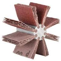 Outil de polissage d'al&eacute;sage &agrave; lamelles ordinaires B-830, Oxyde d'aluminium, Grain 60, 6-3/4" x 1-1/2" Mukwa Safety Services