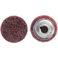 Surface Prep Quick-Change Disc, 1-1/2" Dia., Medium Grit, Aluminum Oxide Mukwa Safety Services