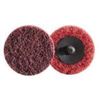 Surface Prep Quick-Change Disc, 1" Dia., Medium Grit, Aluminum Oxide Mukwa Safety Services