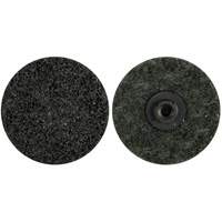 Non-Woven Quick-Change Discs, 2" Dia., Extra Coarse Grit, Aluminum Oxide Mukwa Safety Services