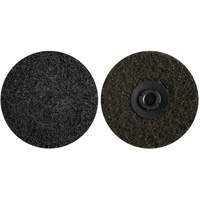 Non-Woven Quick-Change Discs, 3" Dia., Extra Coarse Grit, Aluminum Oxide Mukwa Safety Services