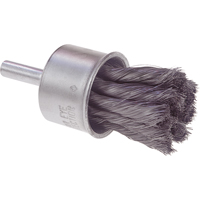 Brosses mont&eacute;es &agrave; fils nou&eacute;s, 1/2" dia., dia. Des fils 0.014, Tige 1/4" Mukwa Safety Services