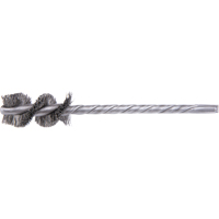 HeliTuf&reg; Crimped Wire Internal Brush Kit, 1/2" Dia. x 1" L, 3-1/2" Overall Length Mukwa Safety Services