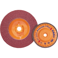 Enduro-Flex Stainless Flap Disc, 4-1/2" x 5/8"-11, Type 27, 40 Grit, Zirconia Alumina Mukwa Safety Services