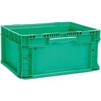 StakPak Plus 4845 System Containers, 15" W x 12" D x 5" H, Medium Green Mukwa Safety Services