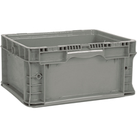 StakPak Plus 4845 System Containers, 7-2/5" W x 12" D x 5" H, Grey Mukwa Safety Services