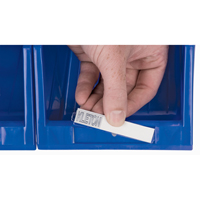 Stack & Hang Bin, 4-13/16" W x 3-3/16" H x 7-1/8" D, Blue Mukwa Safety Services