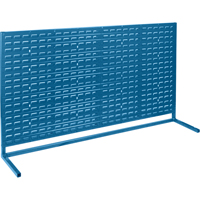 Louvered Bench Racks - Rack Only, 0 Bins, 72" W x 15" D x 40" H Mukwa Safety Services