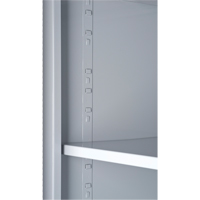 Deep Door Combination Cabinets, 38" W x 24" D x 72" H, Grey Mukwa Safety Services
