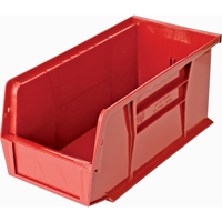 Bacs ultra empilable & suspendable, 5-1/2" la, 5" h x 10-7/8" p, Rouge Mukwa Safety Services
