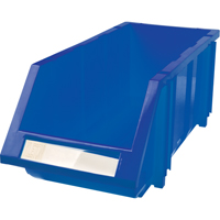 Bac empilable & &agrave; suspendre, 7-7/8" la, 7" h x 17-11/16" p, Bleu Mukwa Safety Services