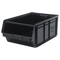 Bac MAGNUM, 11-7/8" ha x 18-3/8" la x 29" p, Capacit&eacute; de 150 lb, Noir Mukwa Safety Services