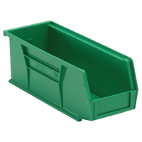Bacs ultra empilable & suspendable, 4-1/8" la, 4" h x 10-7/8" p, Vert Mukwa Safety Services