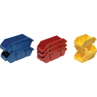 Quick Pick Bins, 5" x 6.625" x 9.5", Red Mukwa Safety Services