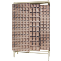 Syst&egrave;me de stockage &agrave; glissi&egrave;re &agrave; bacs basculants autonome, 48" la x 18" p x 77" h, 303 tiroirs Mukwa Safety Services