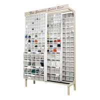 Syst&egrave;me de stockage &agrave; glissi&egrave;re &agrave; bacs basculants autonome, 48" la x 18" p x 77" h, 112 tiroirs Mukwa Safety Services