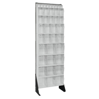 Support pour bacs basculants, 23-5/8" la x 8" p x 75" h, 36 tiroirs Mukwa Safety Services