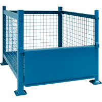 Contenants de vrac empilables, 34,5" la x 40,5" p x 30" h, Capacit&eacute; de 3000 lb Mukwa Safety Services