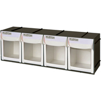 Heavy-Duty Tilt Bin, 23-1/2" W x 5-1/2" D x 7-7/8" H, 4 Drawers Mukwa Safety Services