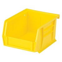Bac empilable & &agrave; suspendre, 4-1/8" la, 3" h x 5-3/8" p, Jaune Mukwa Safety Services