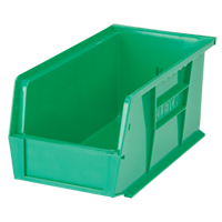Bac empilable & &agrave; suspendre, 5-1/2" la, 5" h x 10-7/8" p, Vert Mukwa Safety Services